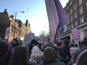 Women's March, London