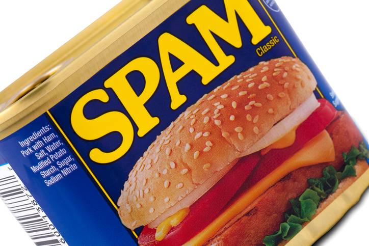 Tin of spam
